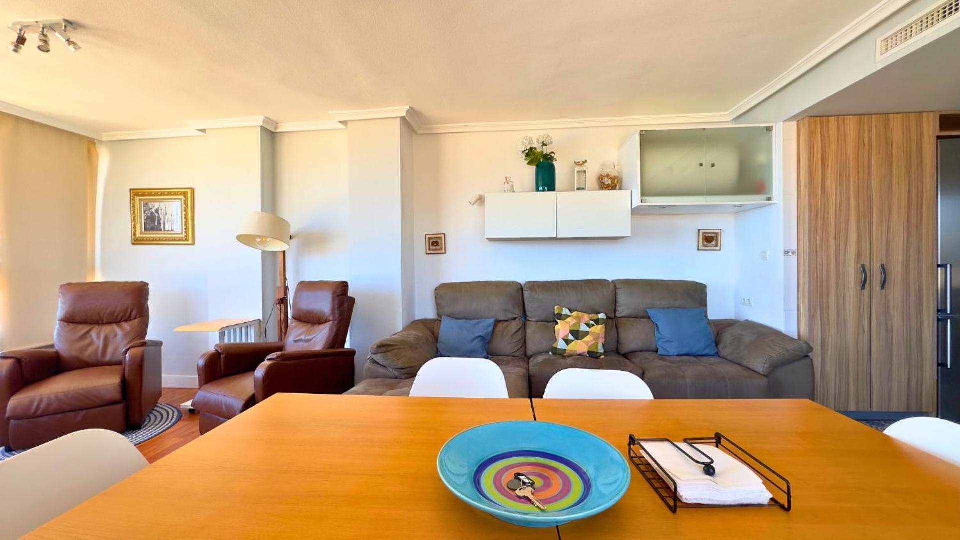 Atico A 50M Del Mar. Parking Gratis. A/C Appartement El Campello Buitenkant foto