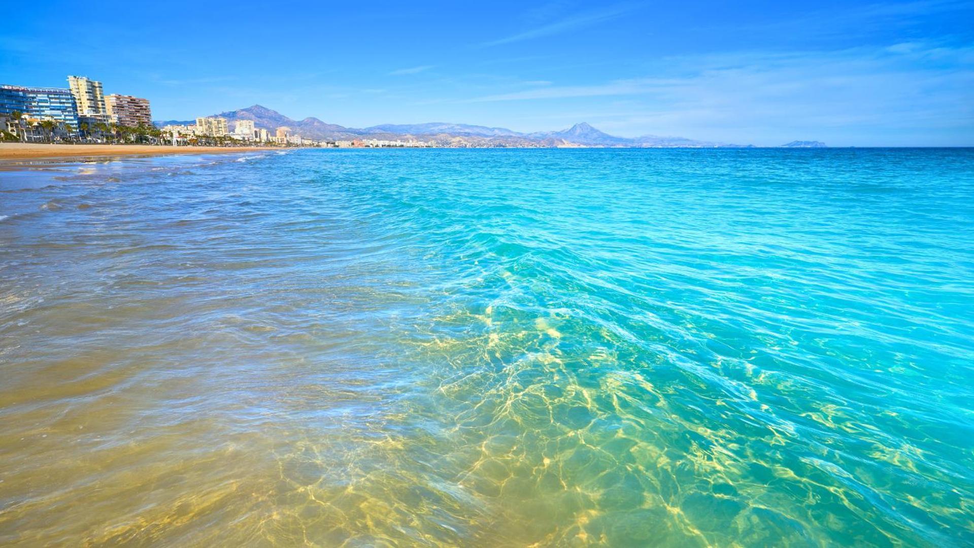 Atico A 50M Del Mar. Parking Gratis. A/C Appartement El Campello Buitenkant foto