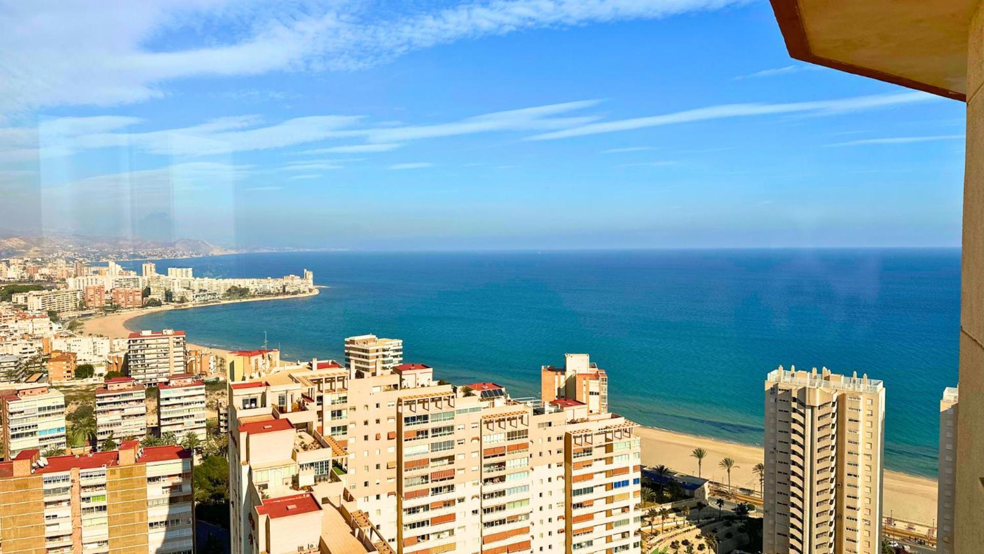Atico A 50M Del Mar. Parking Gratis. A/C Appartement El Campello Buitenkant foto