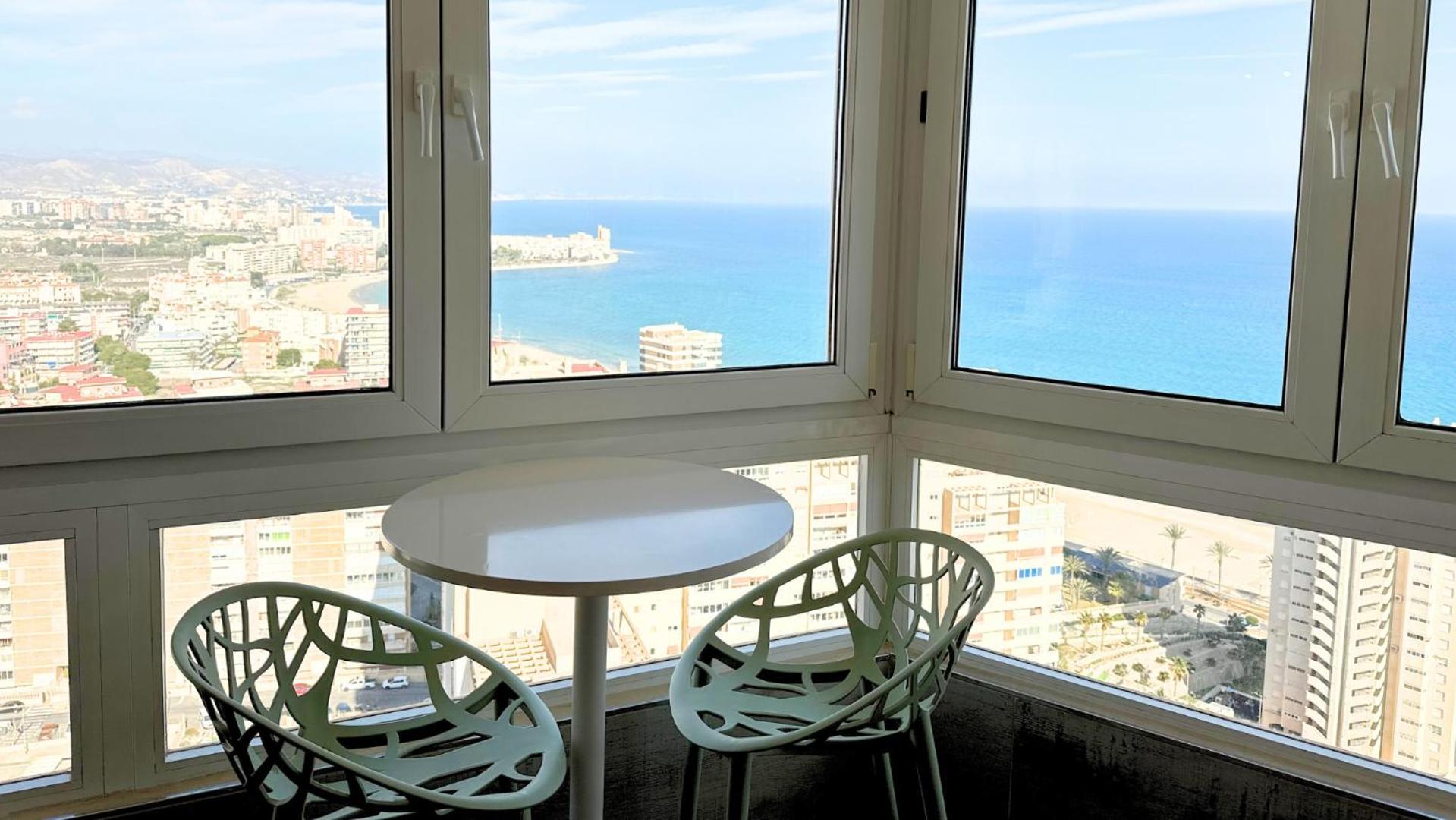Atico A 50M Del Mar. Parking Gratis. A/C Appartement El Campello Buitenkant foto